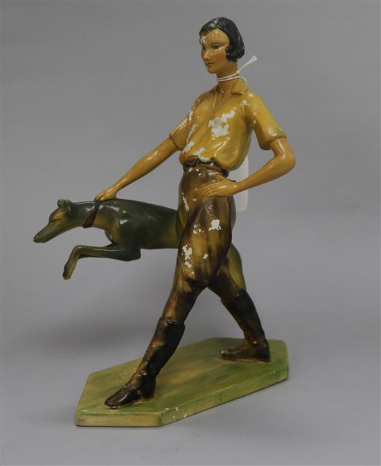 A wade figure